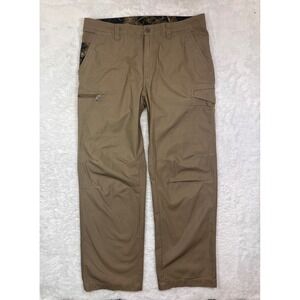 Columbia Lock N' Load Ripstop Khaki Camo  Cargo Pant Mens 36x30 Y2K 90s wide leg